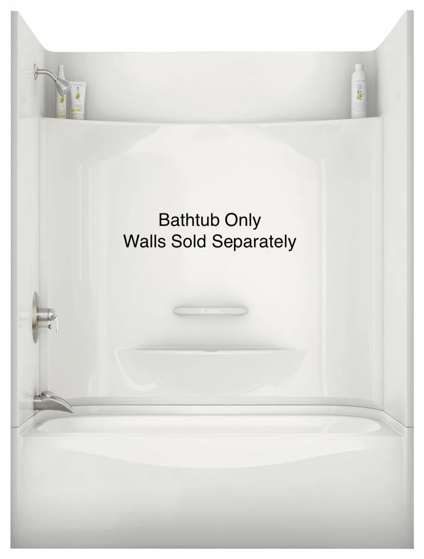 KDTS 30" x 60" AFR RH Drain Pinned Bathtub (Tub Only) - White 145011-000-002-595 Maax