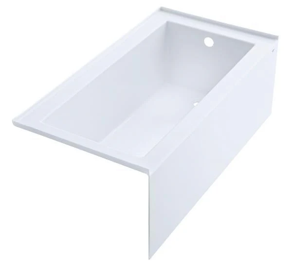 Wellbrook 60" RH Drain Alcove Tub - White AC3745R-0 Hytec