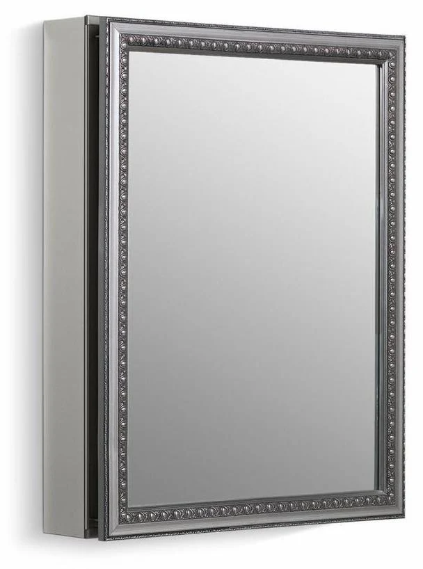 20" x 26" Aluminum 1-Door Medicine Cabinet with Mirrored Door CB-CLW2026SS Kohler