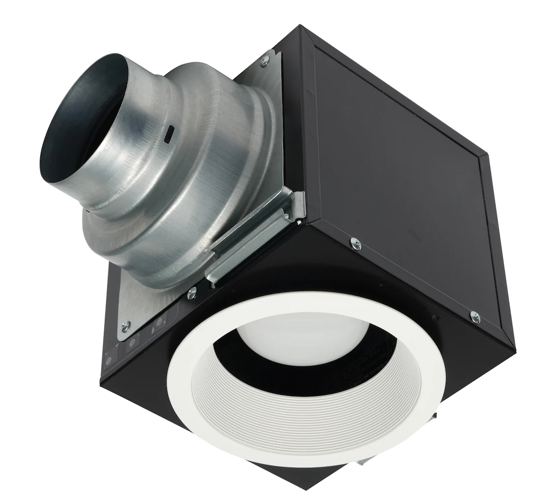 Recessed Inlet with Light - For Exhaust and Supply Fan Inlets - White FVNLF46RES Panasonic
