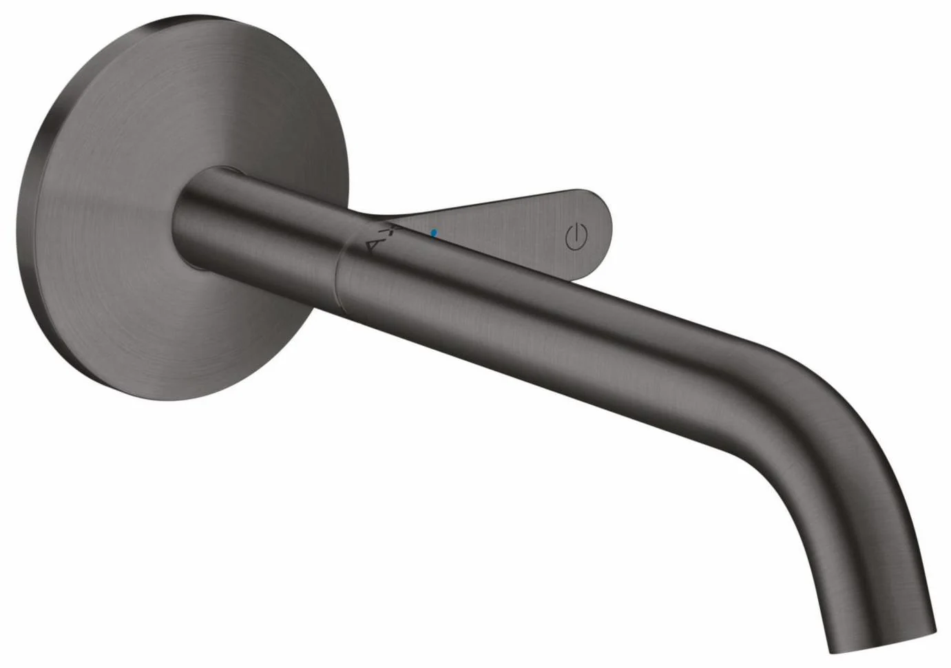 Axor One Wall Mount Bathroom Faucet Trim - Brushed Black Chrome 48112341 Axor