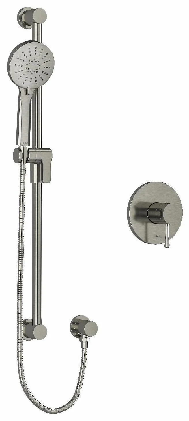 Edge Pressure Balance Shower Faucet - Brushed Nickel EDTM54BN RIOBEL
