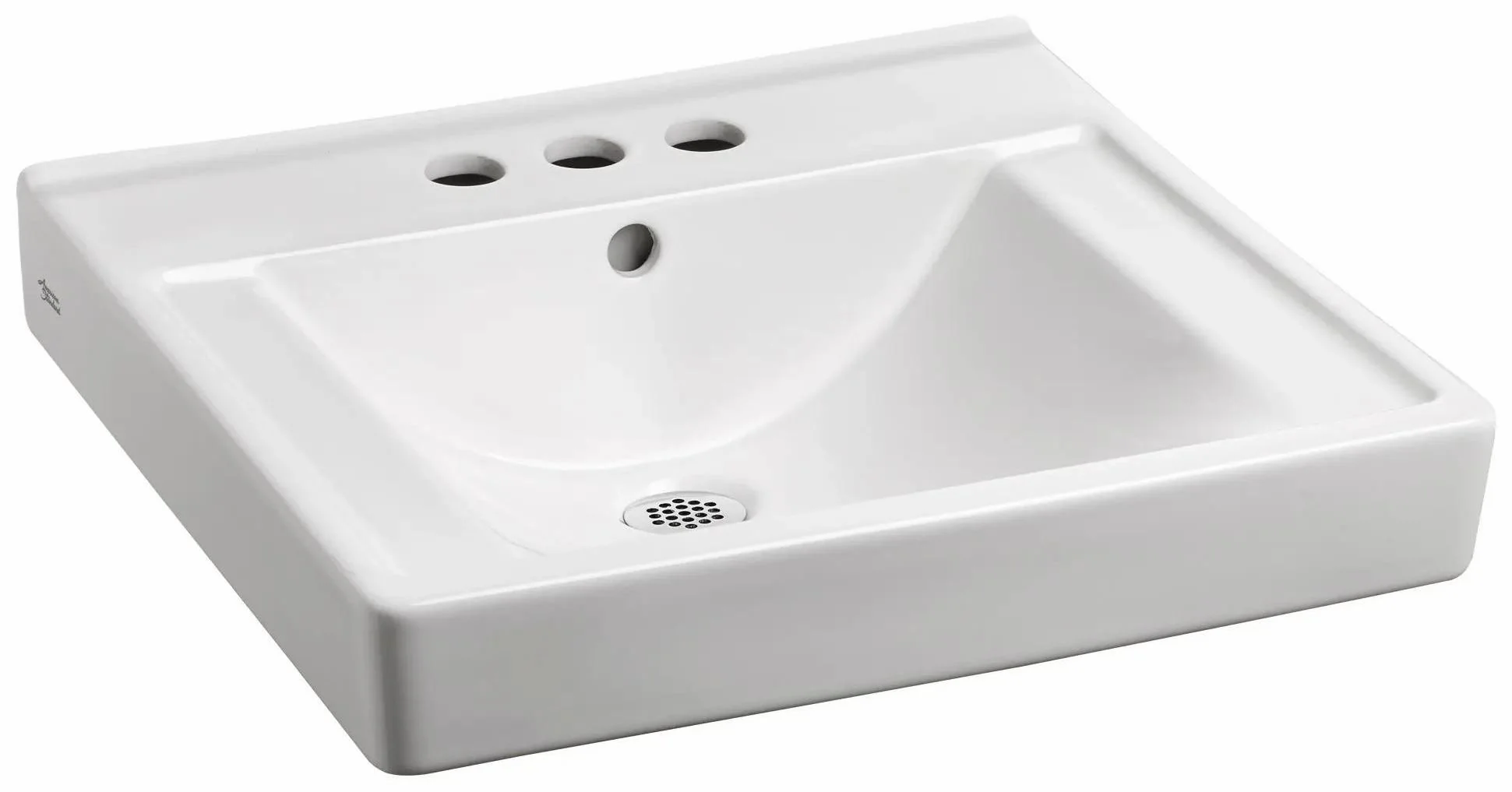 Decorum Centerset Wall-Hung Bathroom Sink - White 9024004EC.020 American Standard