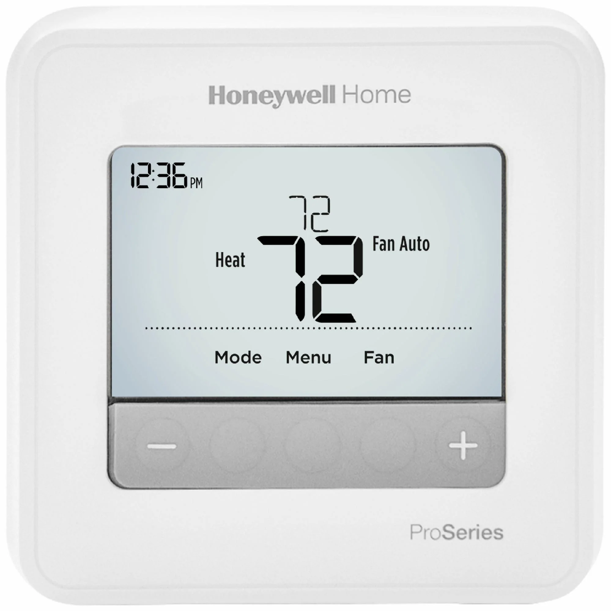 T4 Pro Programmable Thermostat 2 Heat/1 Cool - White TH4210U2002/U Resideo Honeywell Home