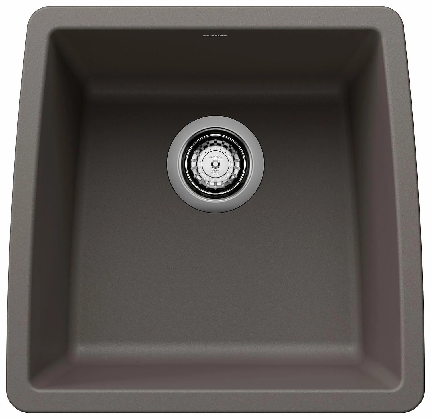 Performa U 1 Bowl Undermount Silgranit Bar Sink - Volcano Gray 402932 Blanco