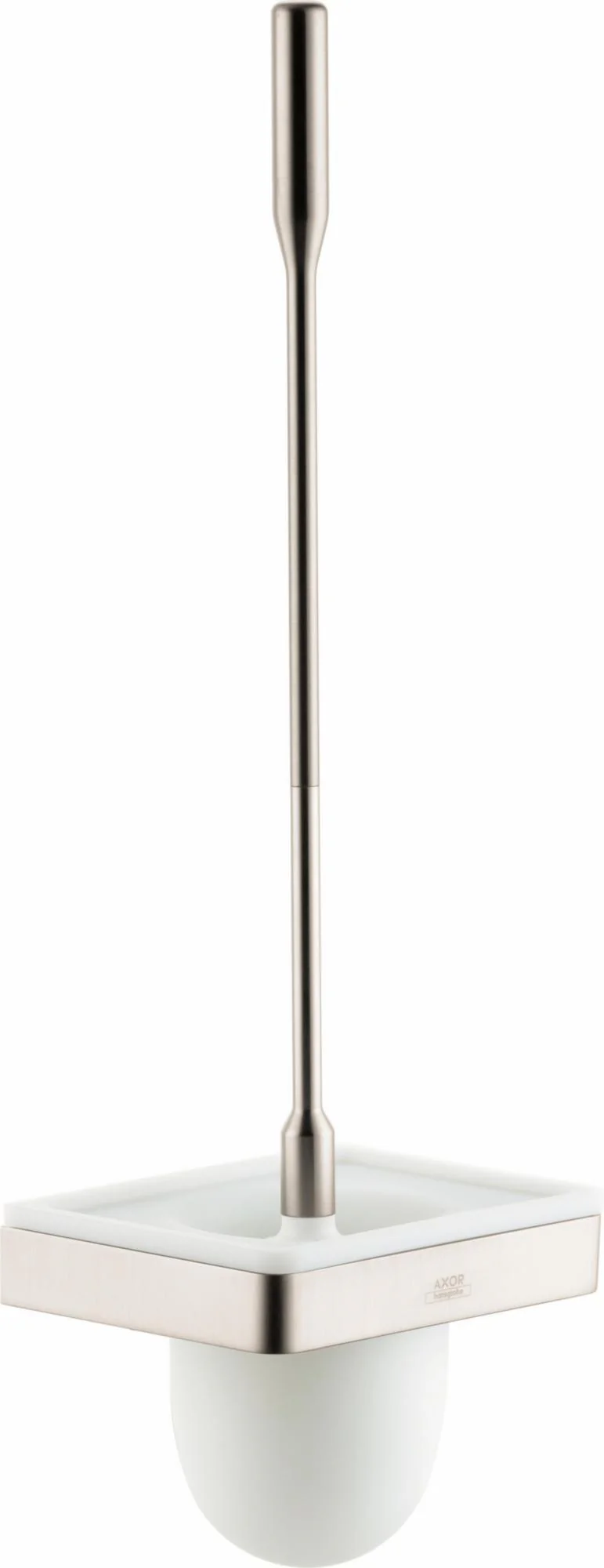Axor Universal Softsquare Wall Mount and Holder - Brushed Nickel 42835820 Axor