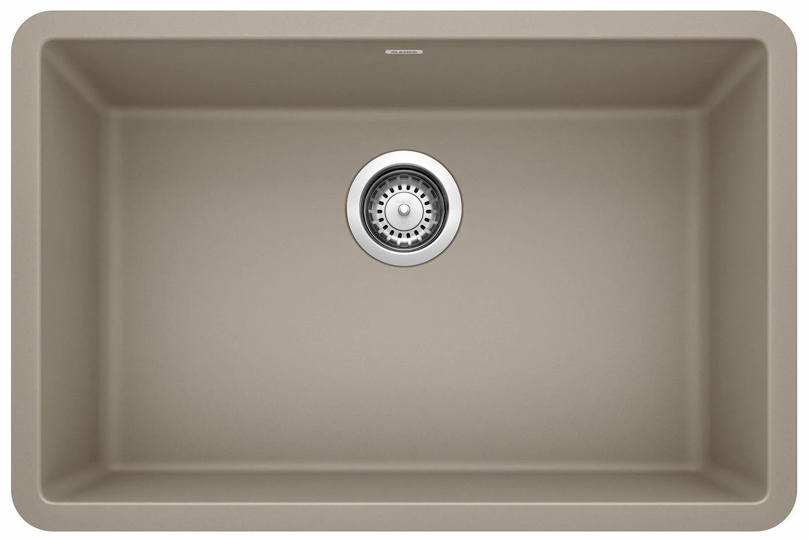 Precis U Single 27 Undermount Silgranit Sink - Truffle 401893 Blanco