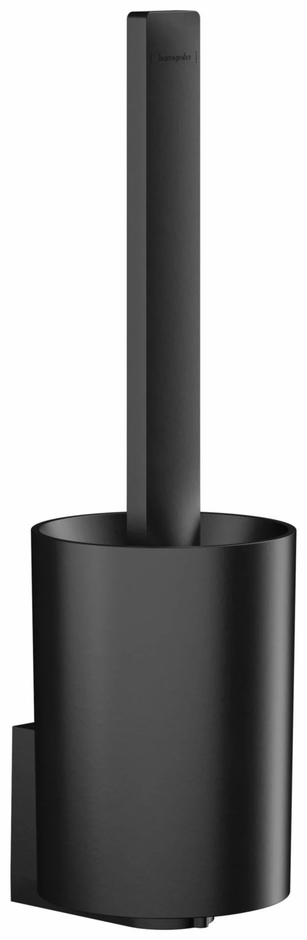WallStoris Toilet Brush Holder - Matte Black 27927670 Hansgrohe