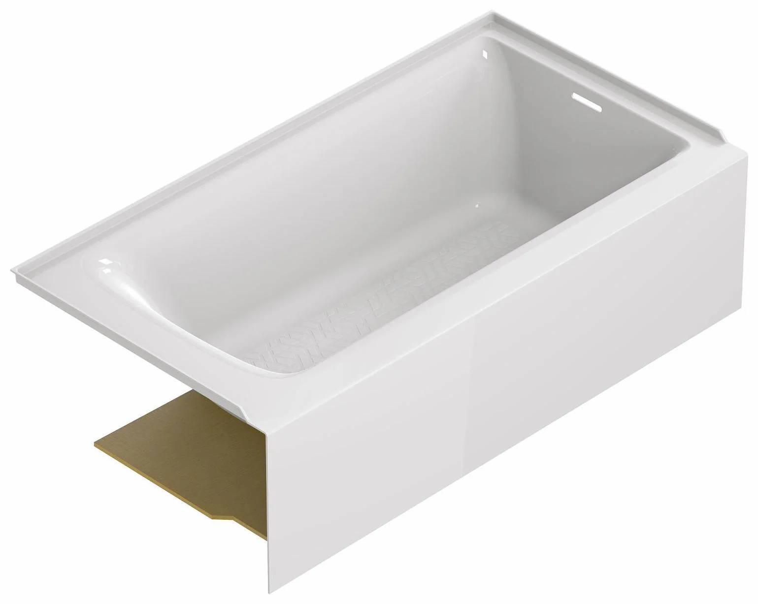Aspirations 60" x 32" Alcove tub RH Outlet - White 2964102.020 American Standard