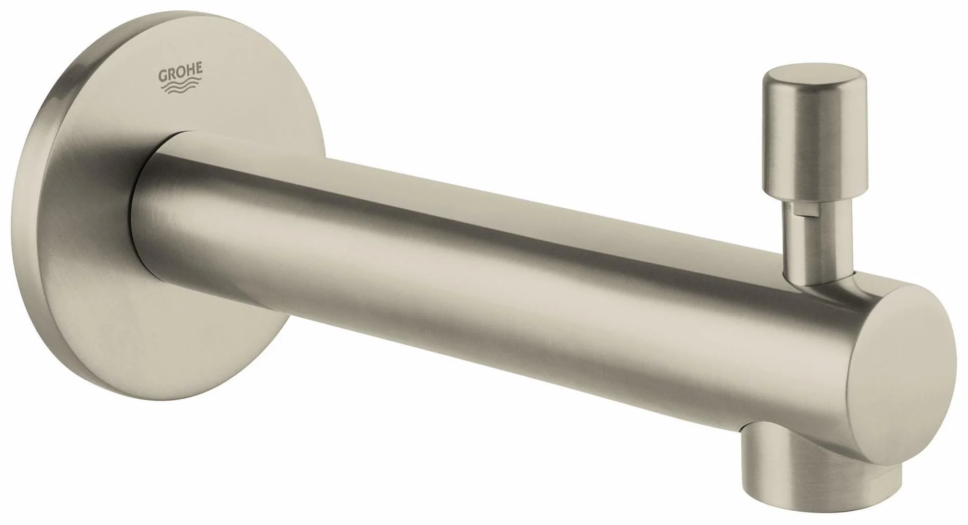 Concetto Tub Spout with Diverter - Brushed Nickel 13275EN1 Grohe