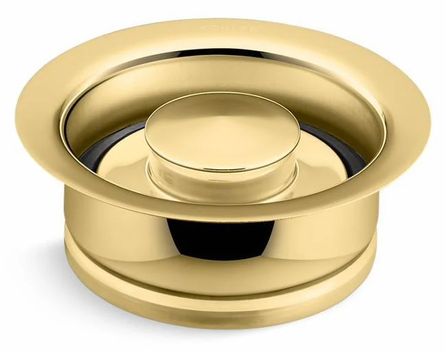 Disposer Sink Flange with Stopper - Vibrant Polished Brass 11352-PB Kohler
