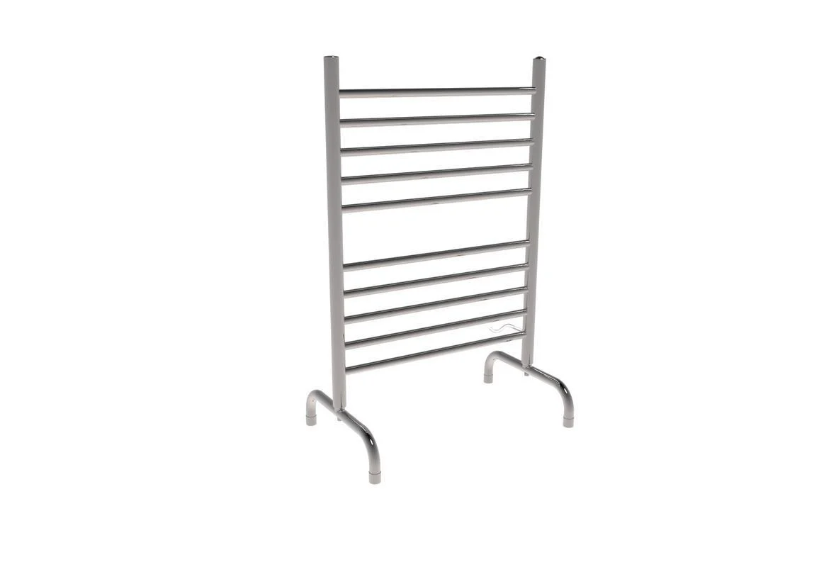 Solo 24 Freestanding Heated Towel Bar - Polished SAFSP-24 Amba