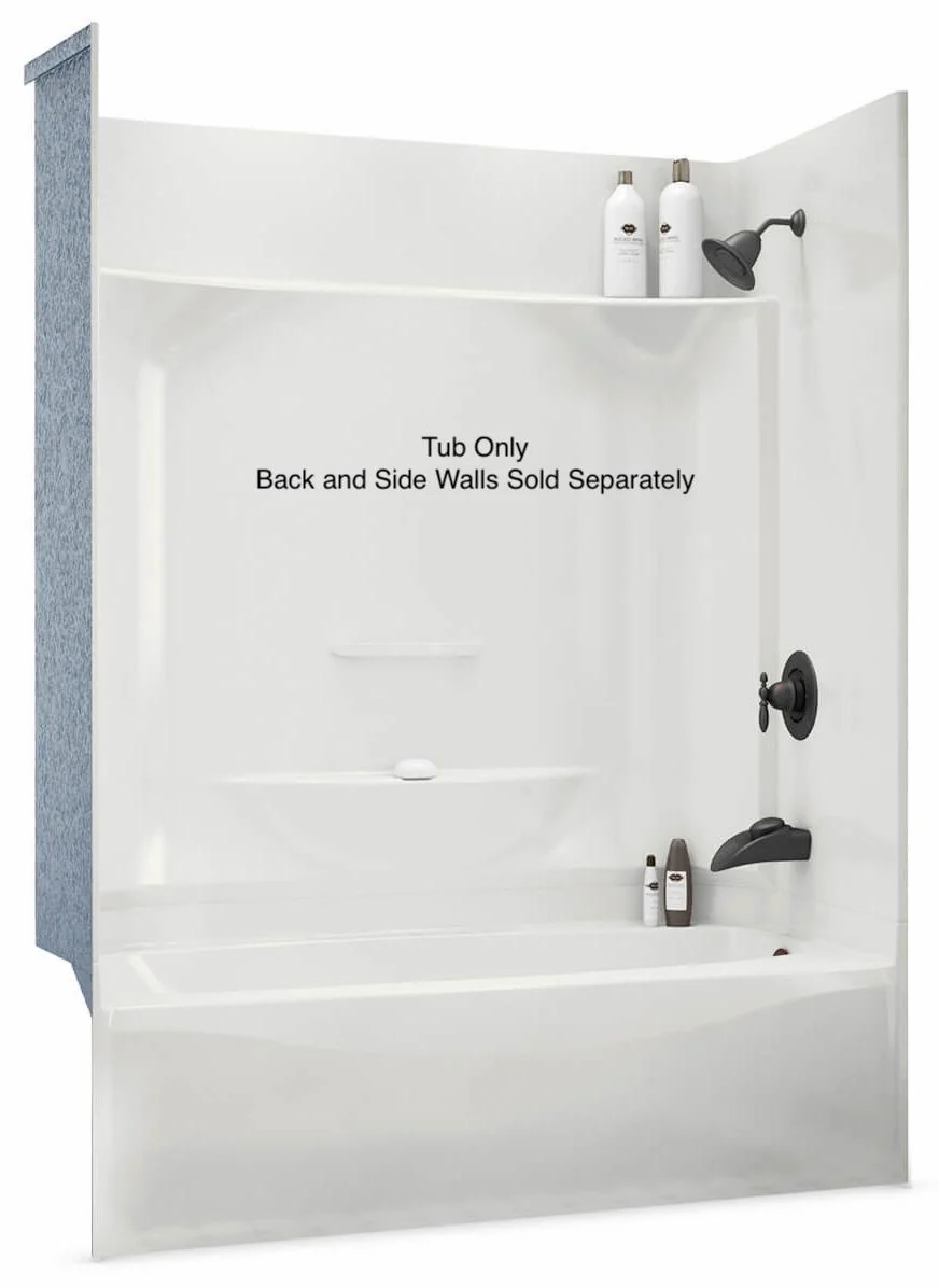 KDTS 32" x 60" LH Drain Pinned Bathtub (Tub Only) - White 145016-000-002-094 Maax
