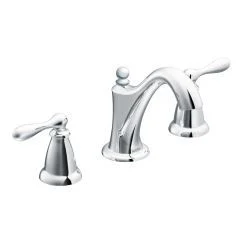 Caldwell Widespread Bathroom Faucet - Chrome WS84440 Moen