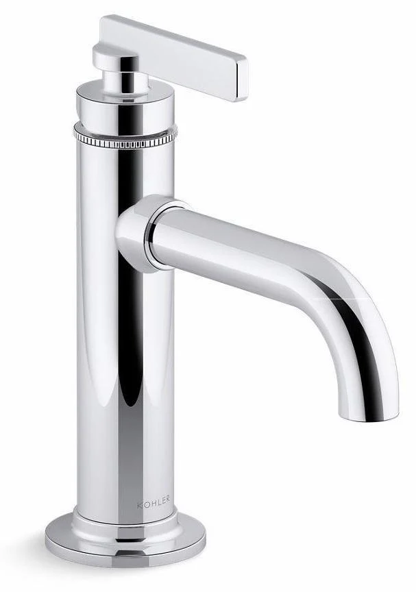 Castia by Studio McGee Single Hole Bathroom Faucet - Polished Chrome 35907-4-CP Kohler