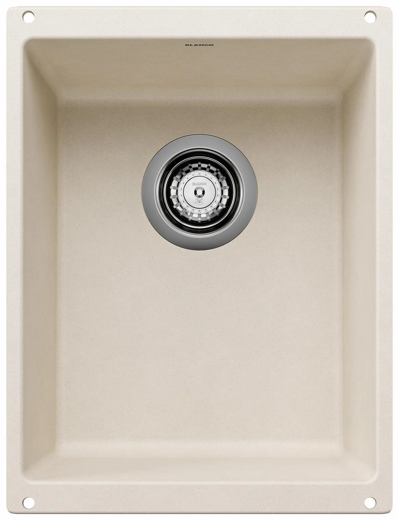 Precis U .75 Bowl Undermount Silgranit Sink - Soft White 402881 Blanco