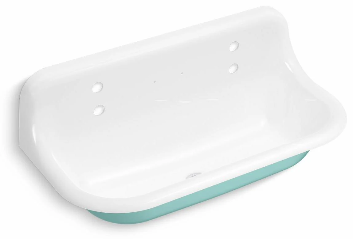 Brockway Wall Mount Utility Sink - 150th Spring Green 3200-PSG-0 Kohler