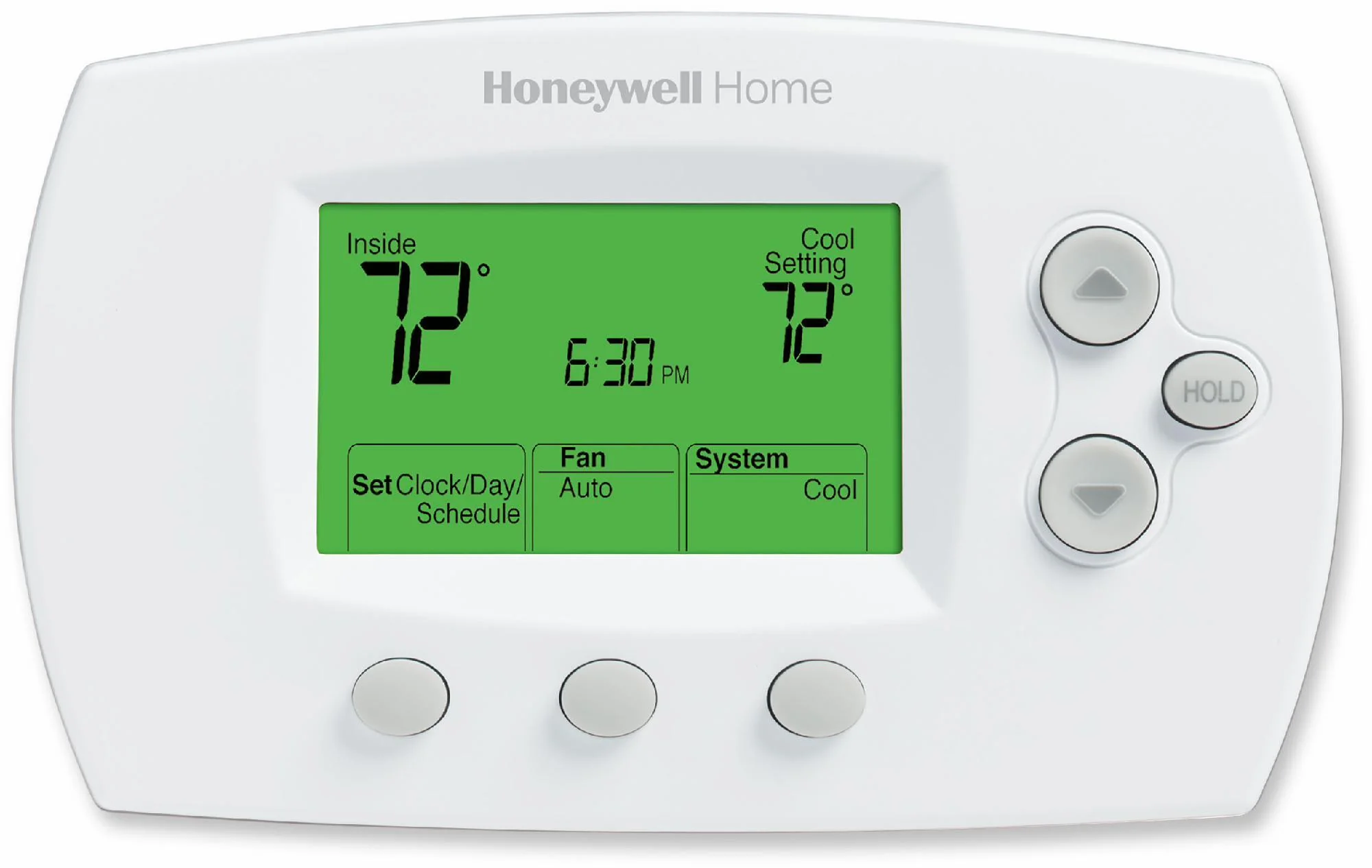 FocusPRO 6000 5-2 or 5-1-1 Programmable Thermostat - Premier White TH6110D1021/U Resideo Honeywell Home