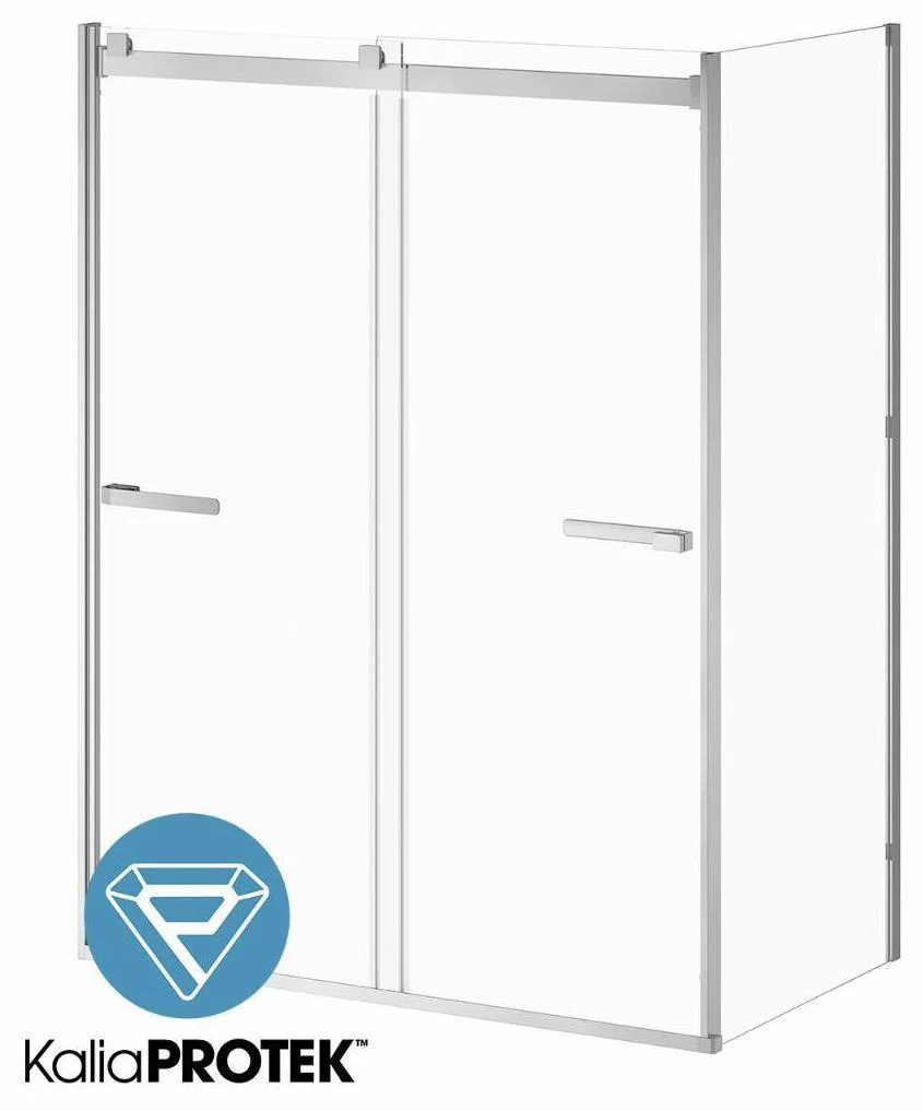 Akcess 2.0 36"x79" Return Panelwith KaliaProtek - Chrome DR2076-110-005 Kalia