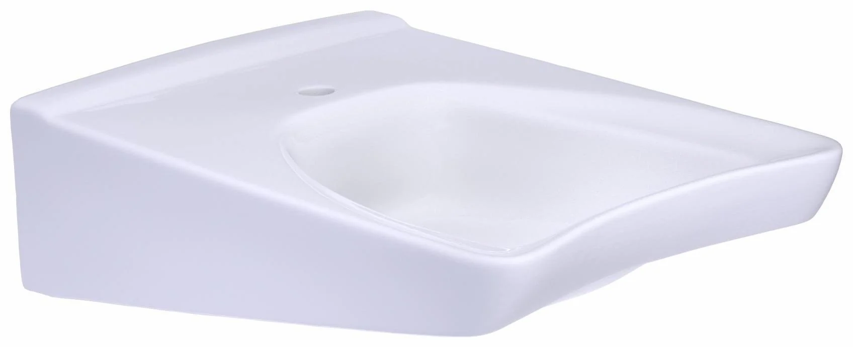 Commercial Single Hole Wall Mount Wheelchair Accessible Sink - Cotton White LT308#01 Toto