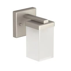 90 Degree 1-Globe Light Sconce - Brushed Nickel YB8861BN Moen
