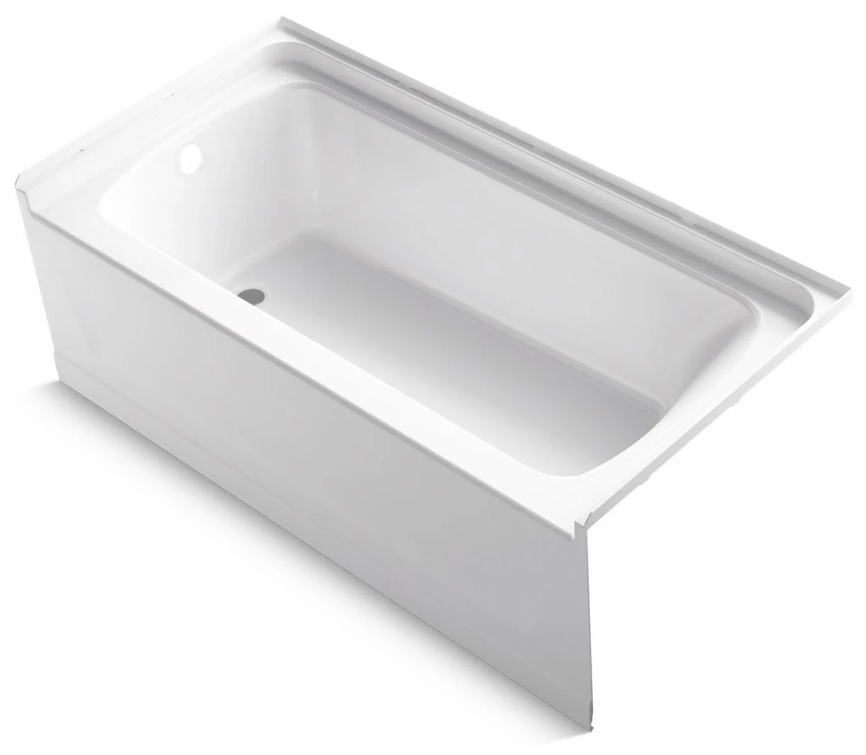 Ensemble 60 x 30 Vikrell Tub with LH Drain - White 71171112-0 Sterling