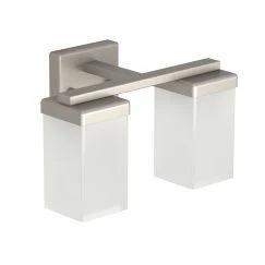 90 Degree 2-Globe Light Sconce - Brushed Nickel YB8862BN Moen