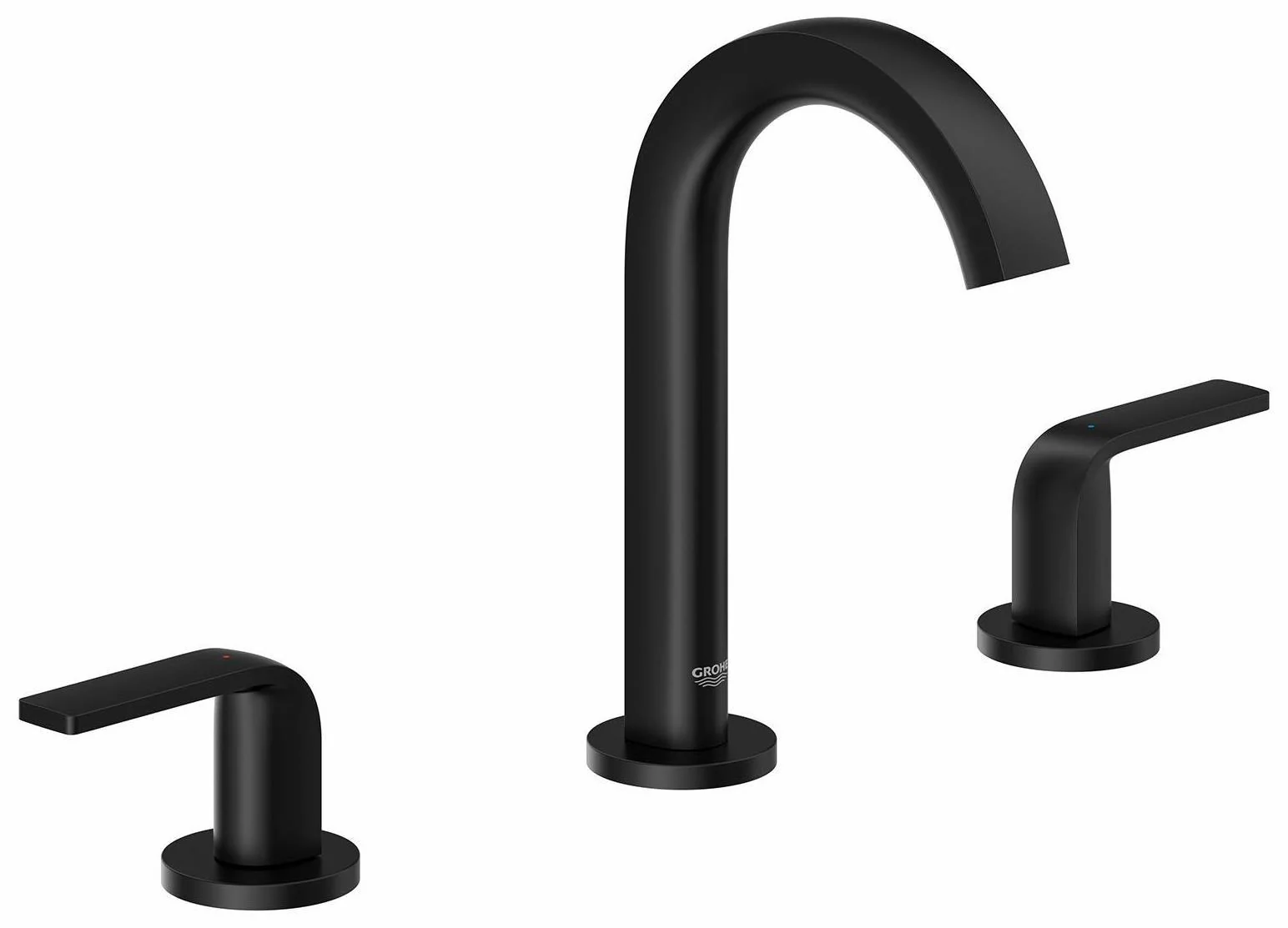 Defined Widespread Bathroom Faucet - MATTE BLACK 205972430 Grohe