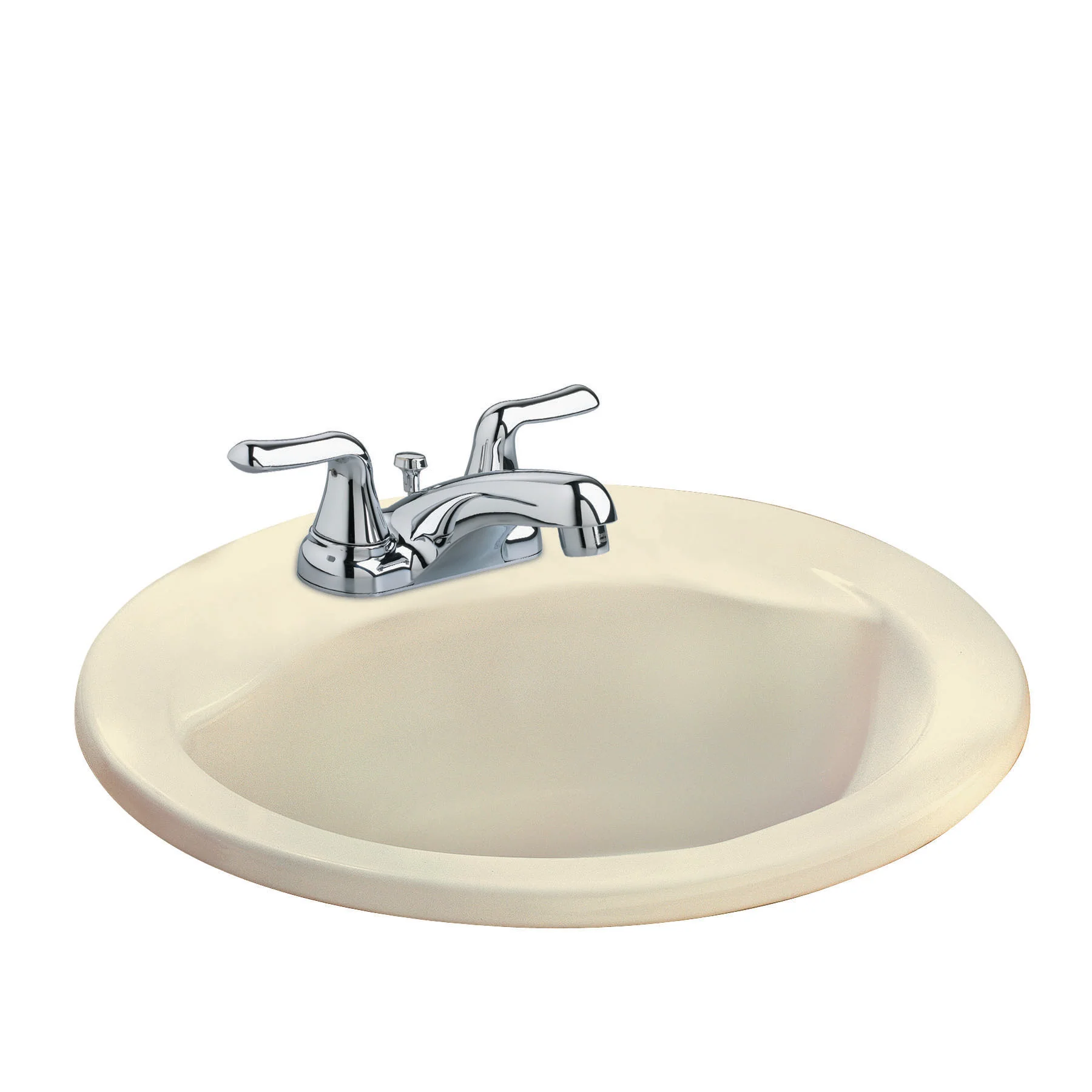 Cadet Centerset Drop-In Bathroom Sink - Bone 0419444EC.021 American Standard