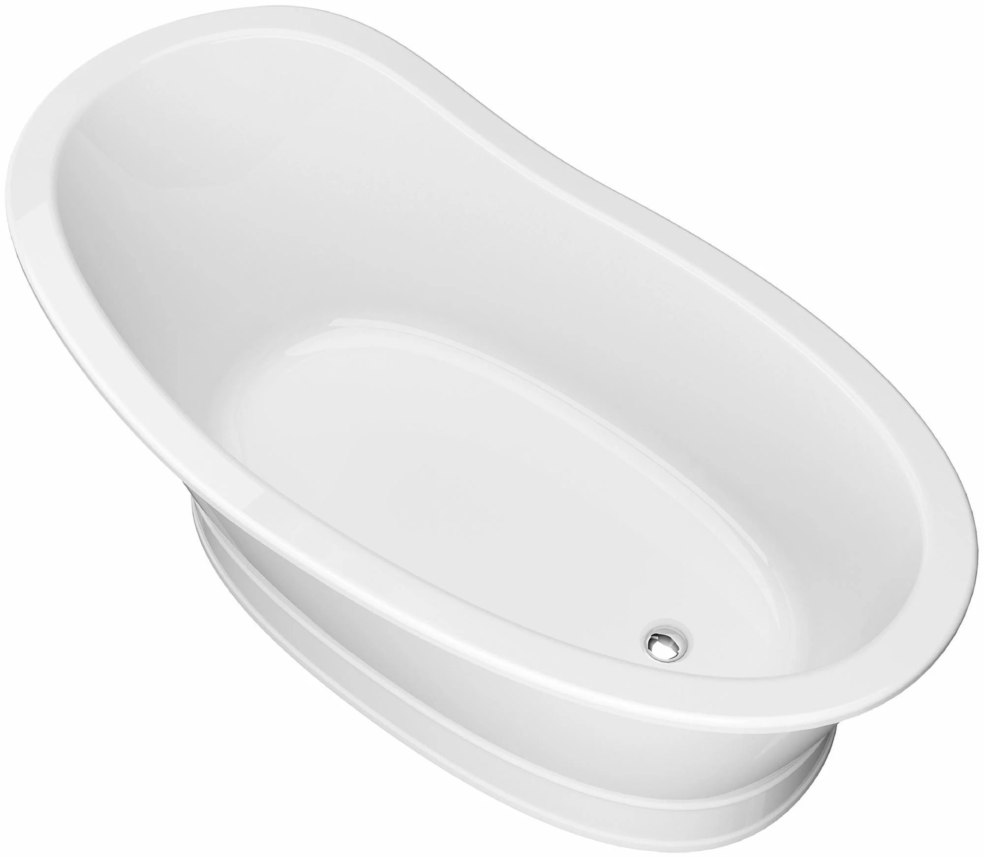 Oak Hill Freestanding Tub - Canvas White D12025004.415 DXV