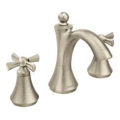 Wynford Widespread Bathroom Faucet Trim - Brushed Nickel T4524BN Moen