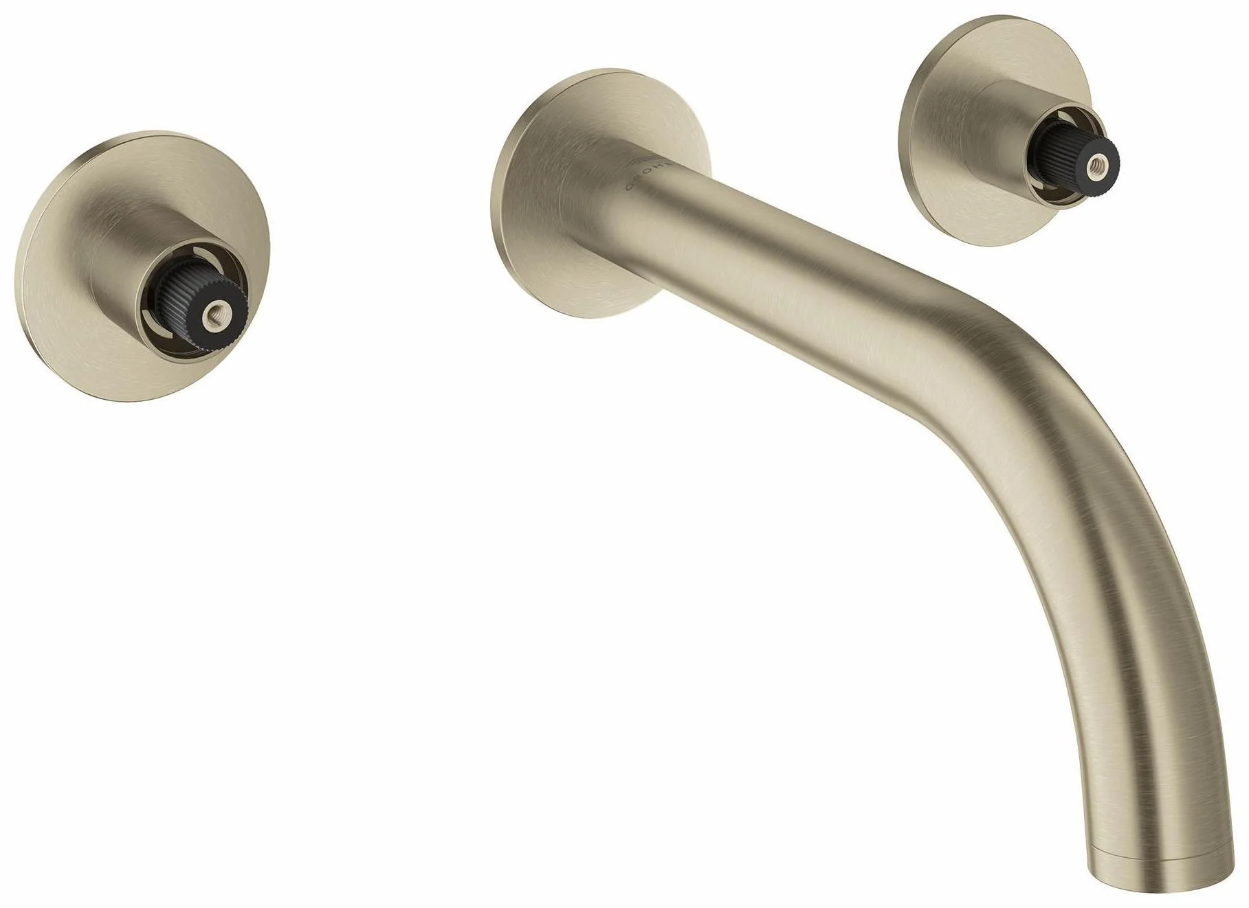 Atrio 2-Handle Wall Mount Bathroom Faucet Trim (Less Handles) - BRUSHED NICKEL 20663EN0 Grohe