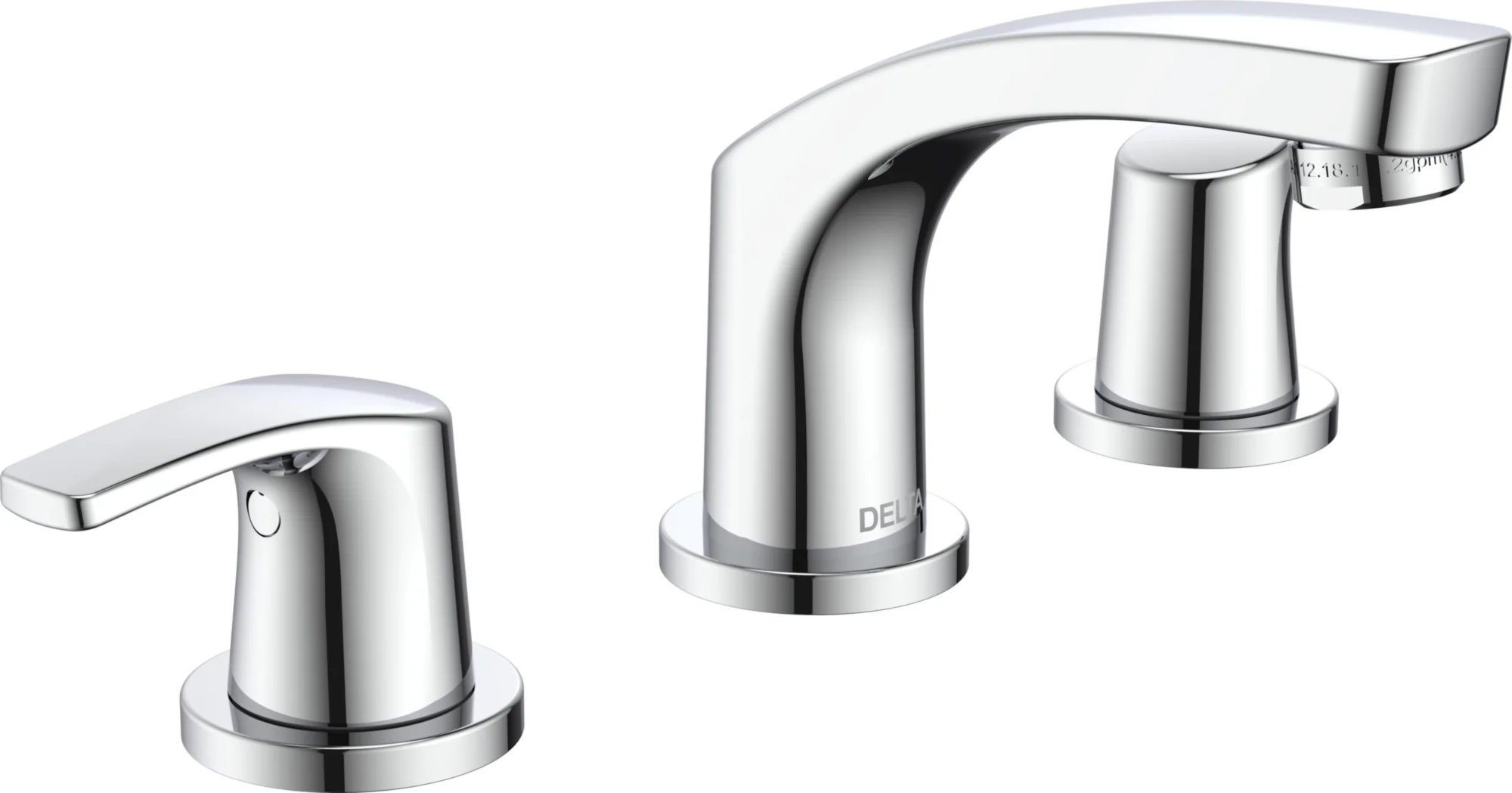 Wynne Widespread Bathroom Faucet - Chrome 3534LF-LPU Delta