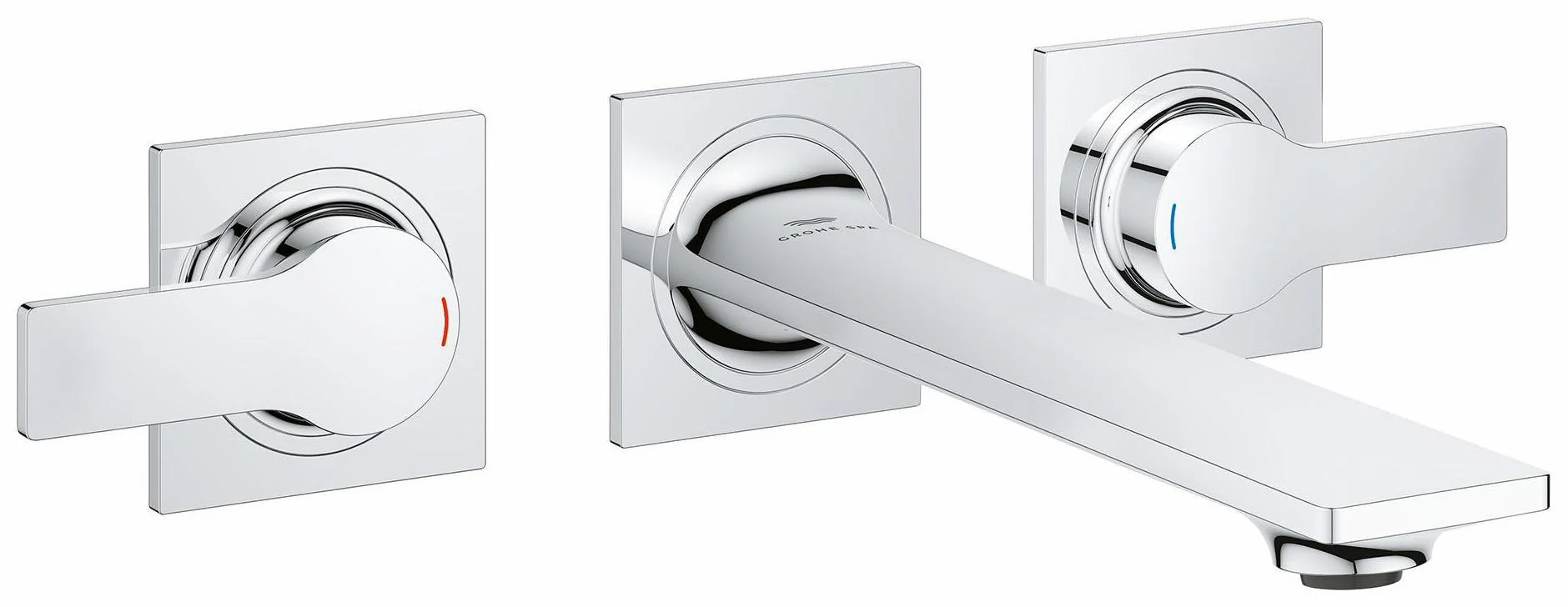 Allure 2-Handle Wall Mount Bathroom Faucet - CHROME 20586001 Grohe