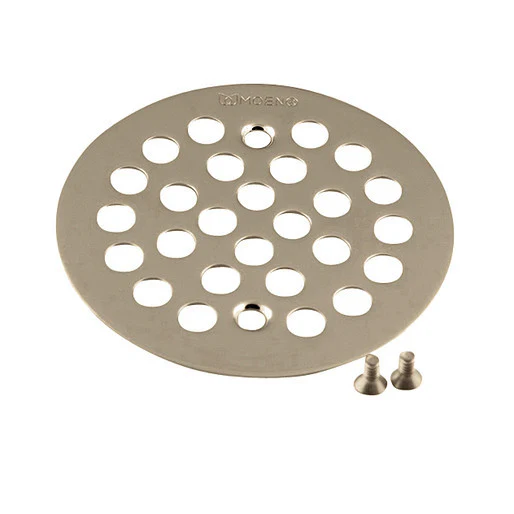 4-1/4 Shower Drain Cover - Brushed Nickel 101664BN Moen