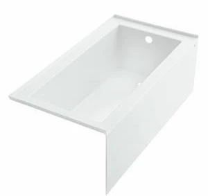 Wellbrook 60" x 32" Alcove Tub with RH Drain - White AC3637R-0 Hytec