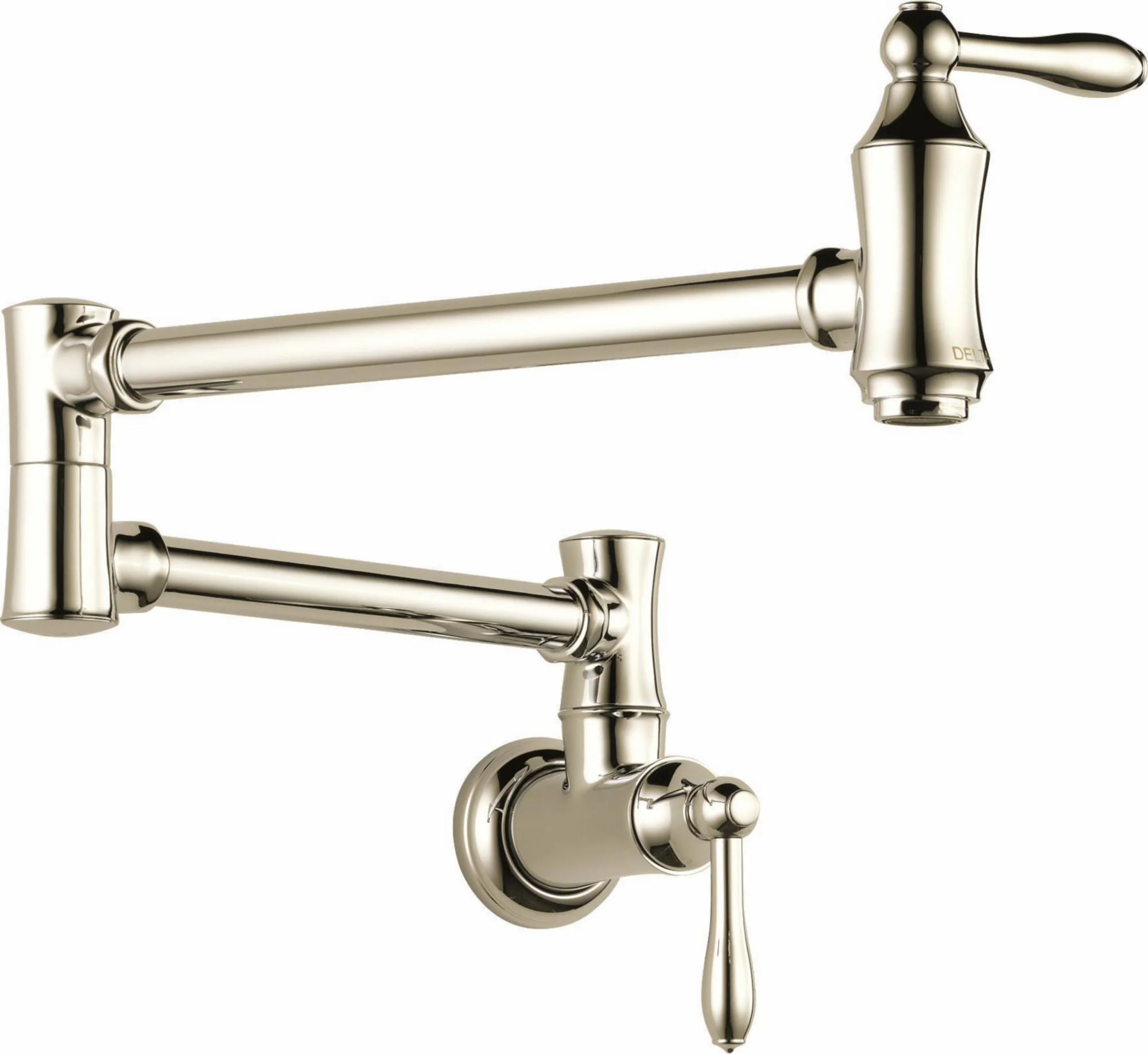 Traditional Pot Filler - Polished Nickel 1177LF-PN Delta