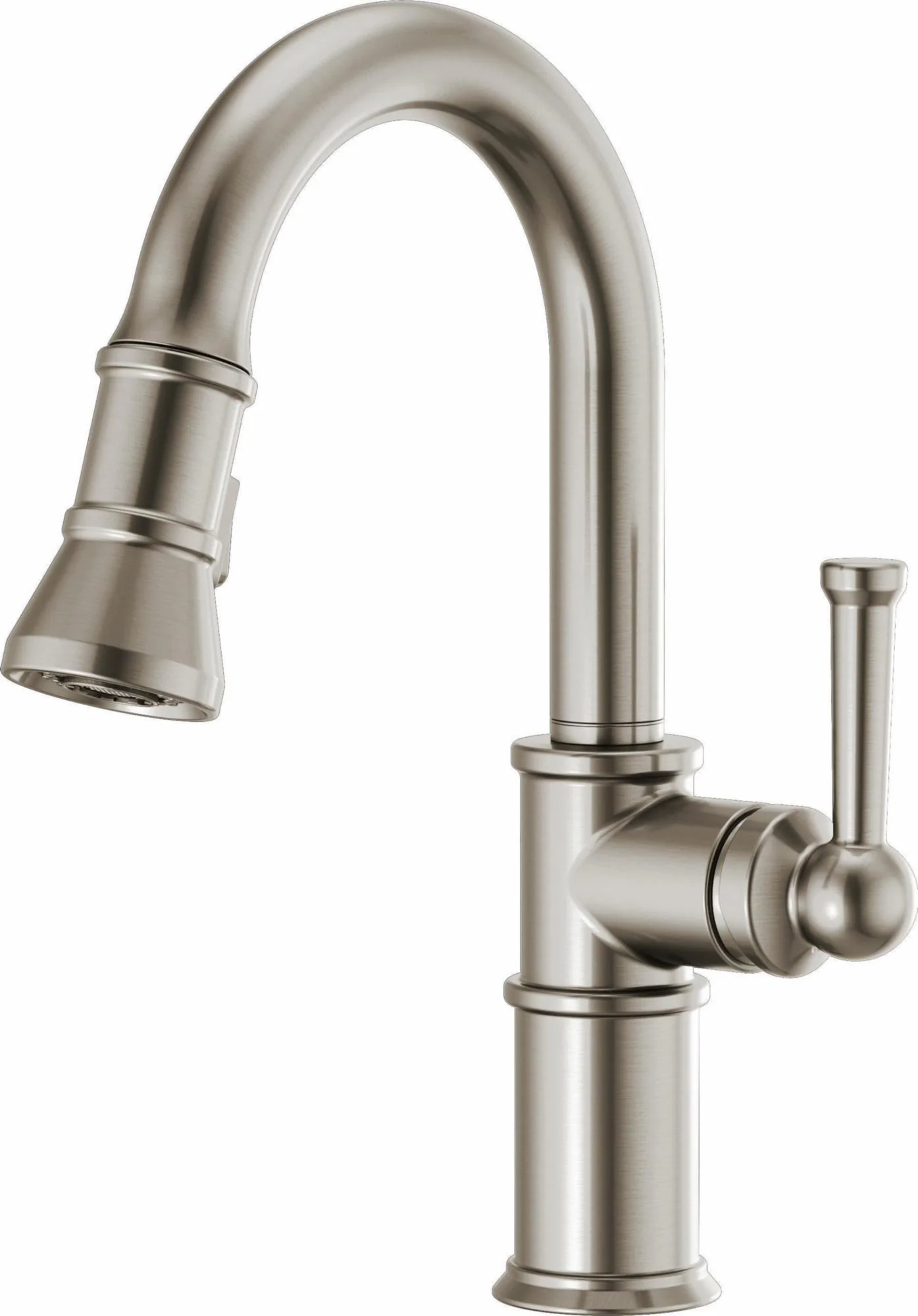 Artesso Bar/Prep Faucet with Pulldown Spray - Stainless 63925LF-SS Brizo