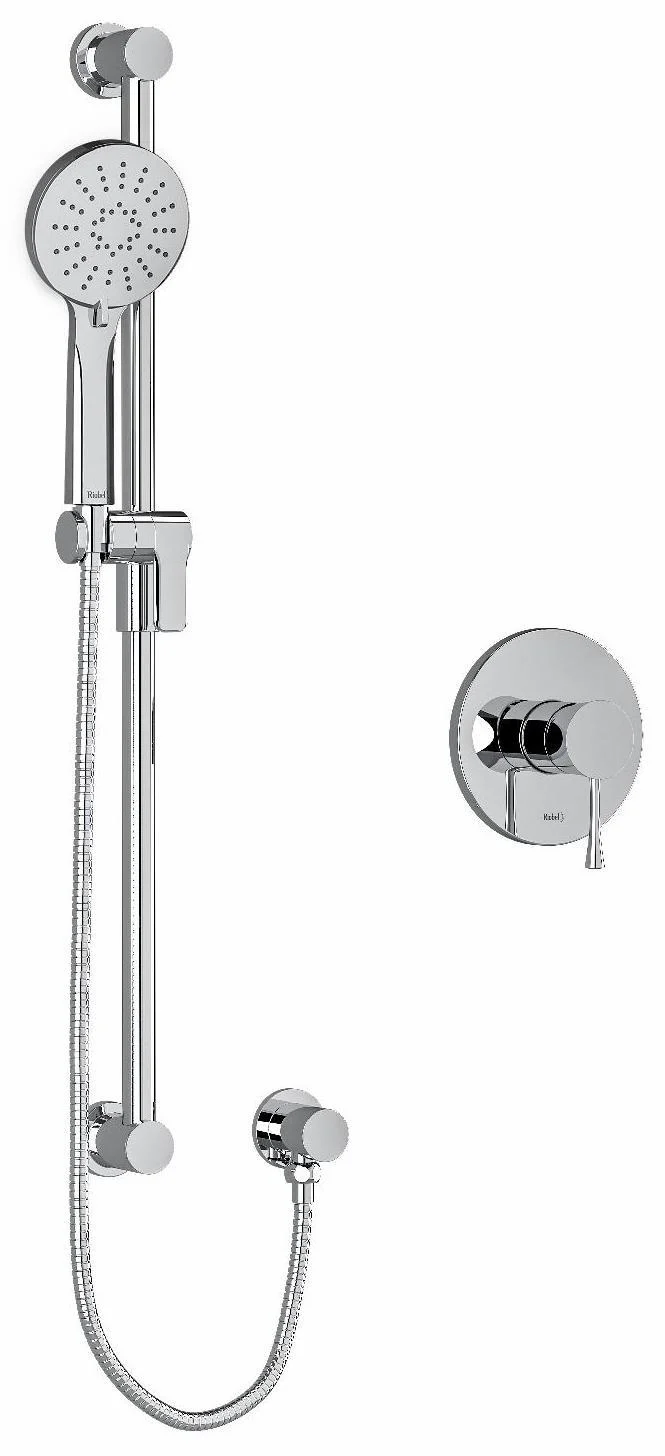 Edge Pressure Balance Shower Faucet with PEX Connection - Chrome EDTM54C-SPEX RIOBEL