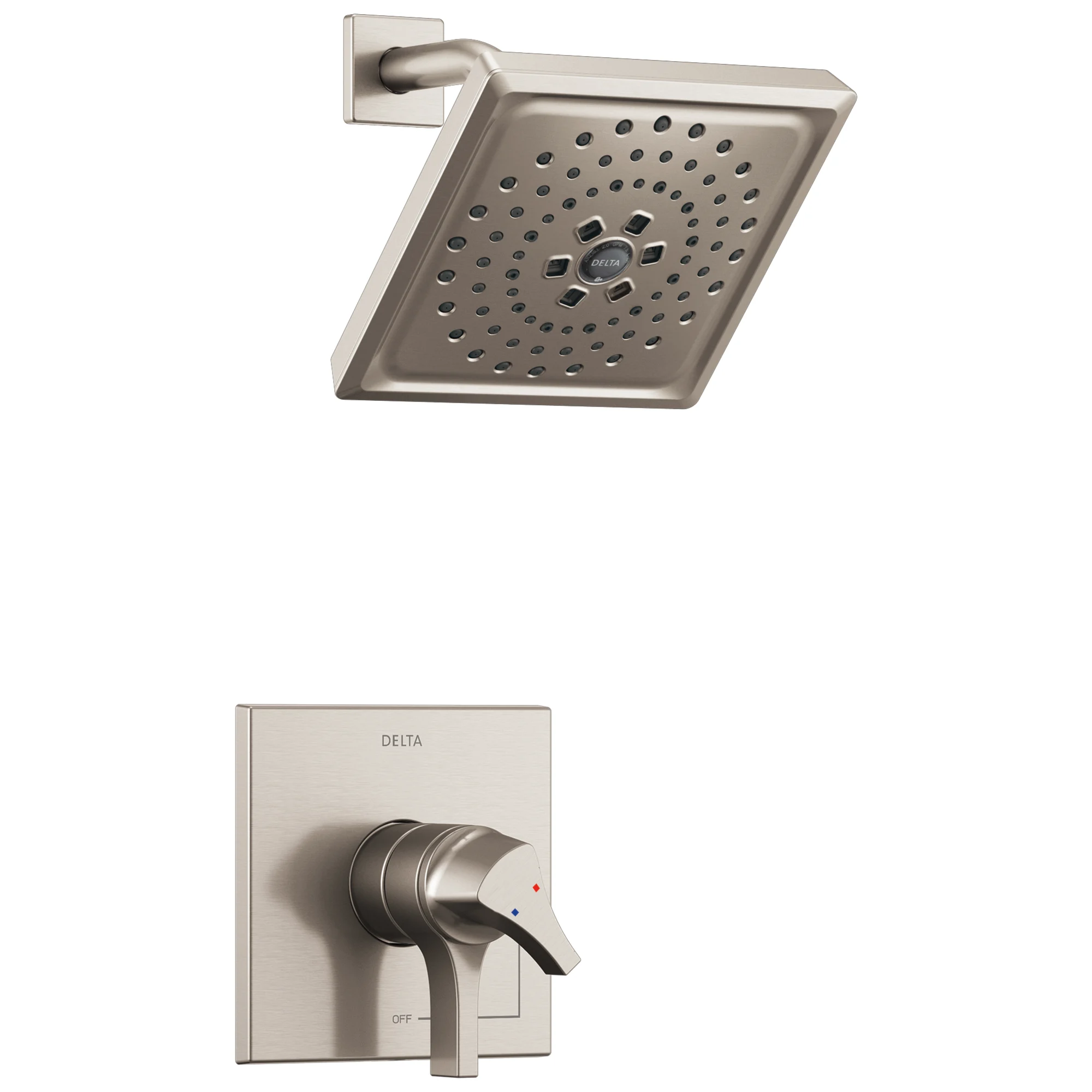 Zura Monitor 17 Series H2Okinetic Shower Trim - Stainless T17274-SS Delta