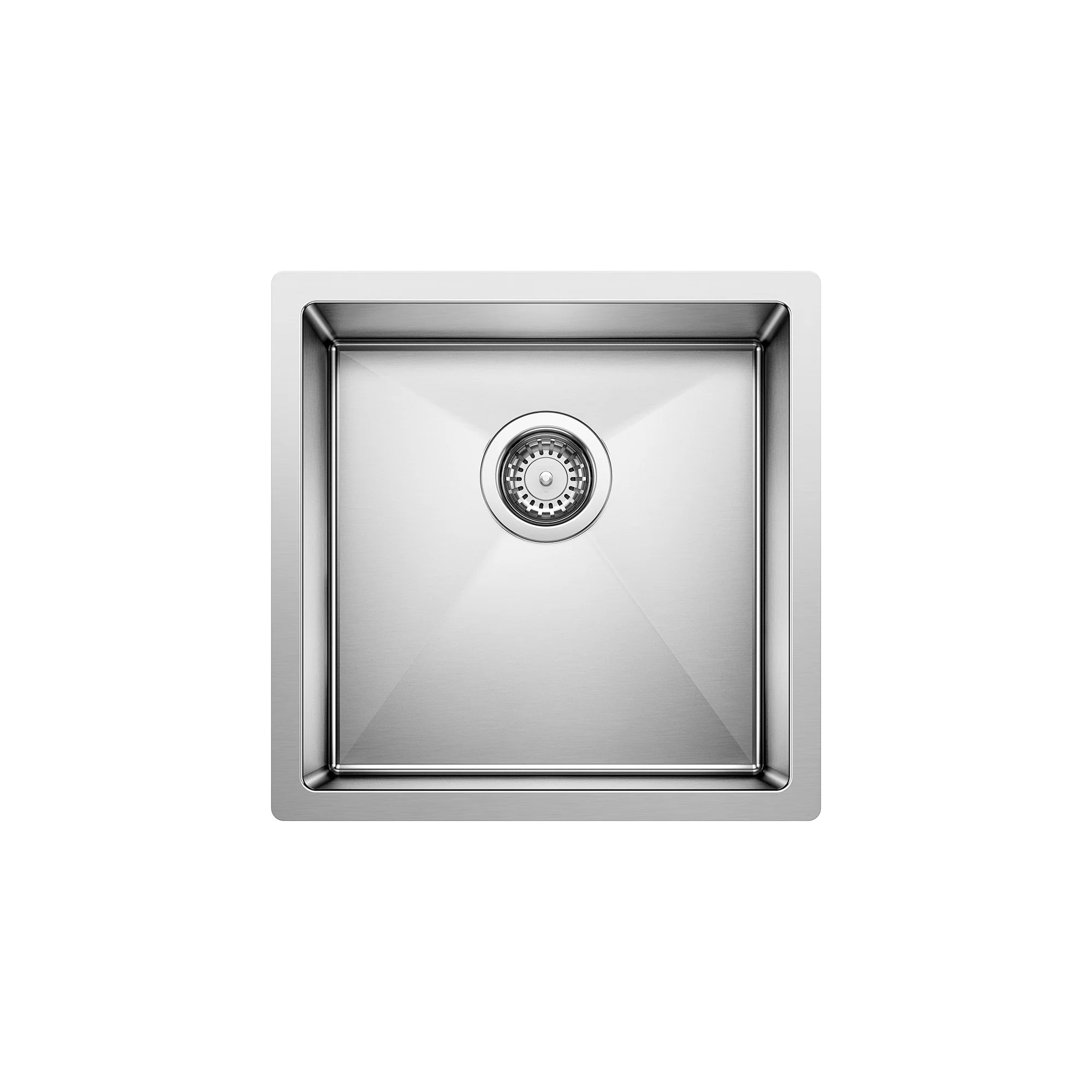Radius 10 U Undermount Bar Sink - Stainless 400304 Blanco