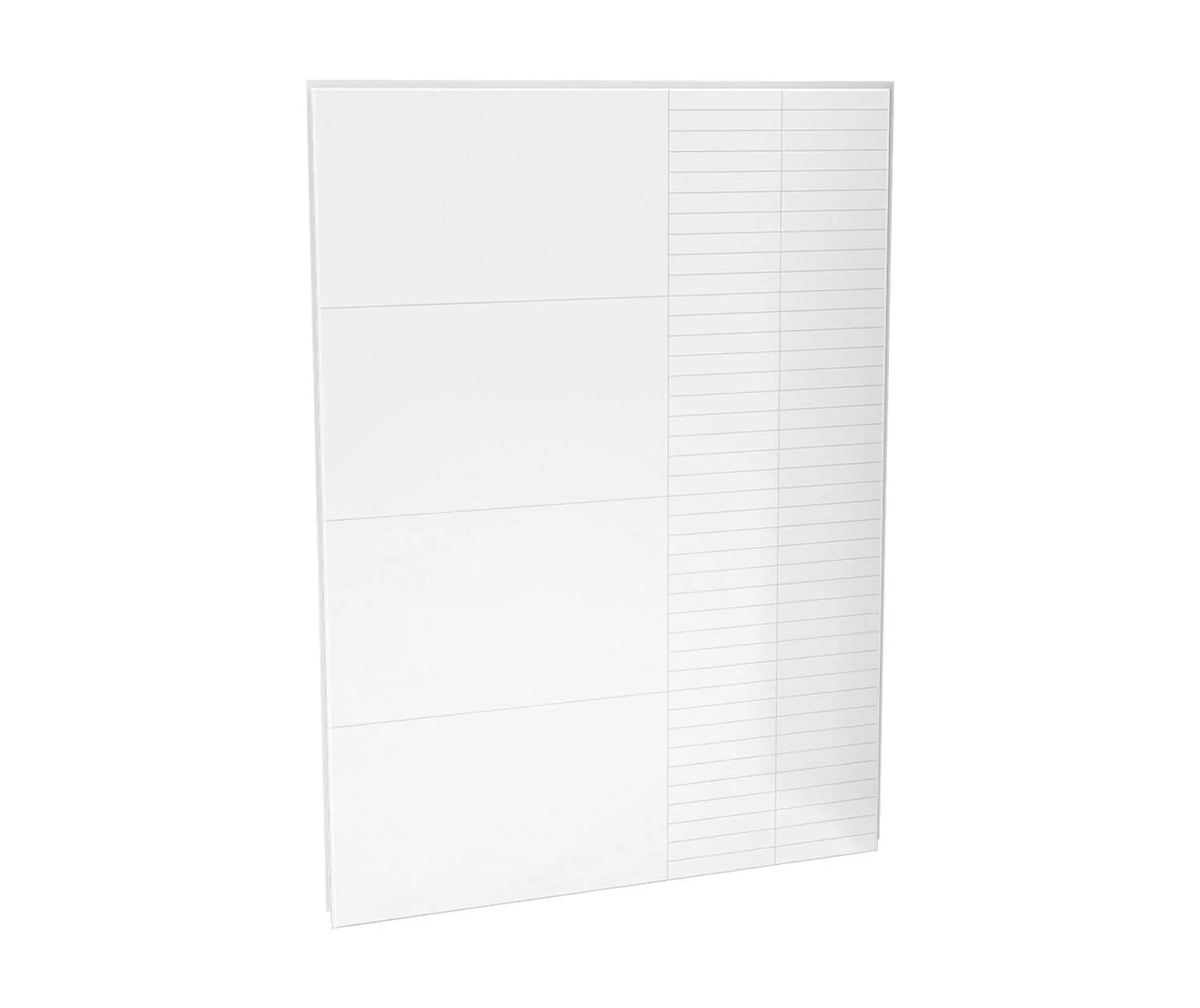 Utile 60" x 81" Shower Back Wall - Bora White 103422-306-513-000 Maax