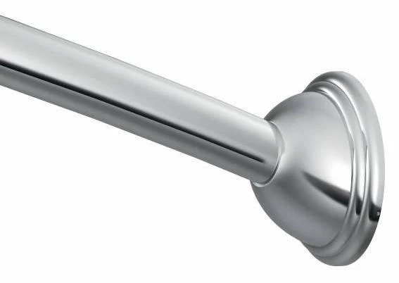 6' Curved Shower Rod - Chrome CSR2166CH Moen