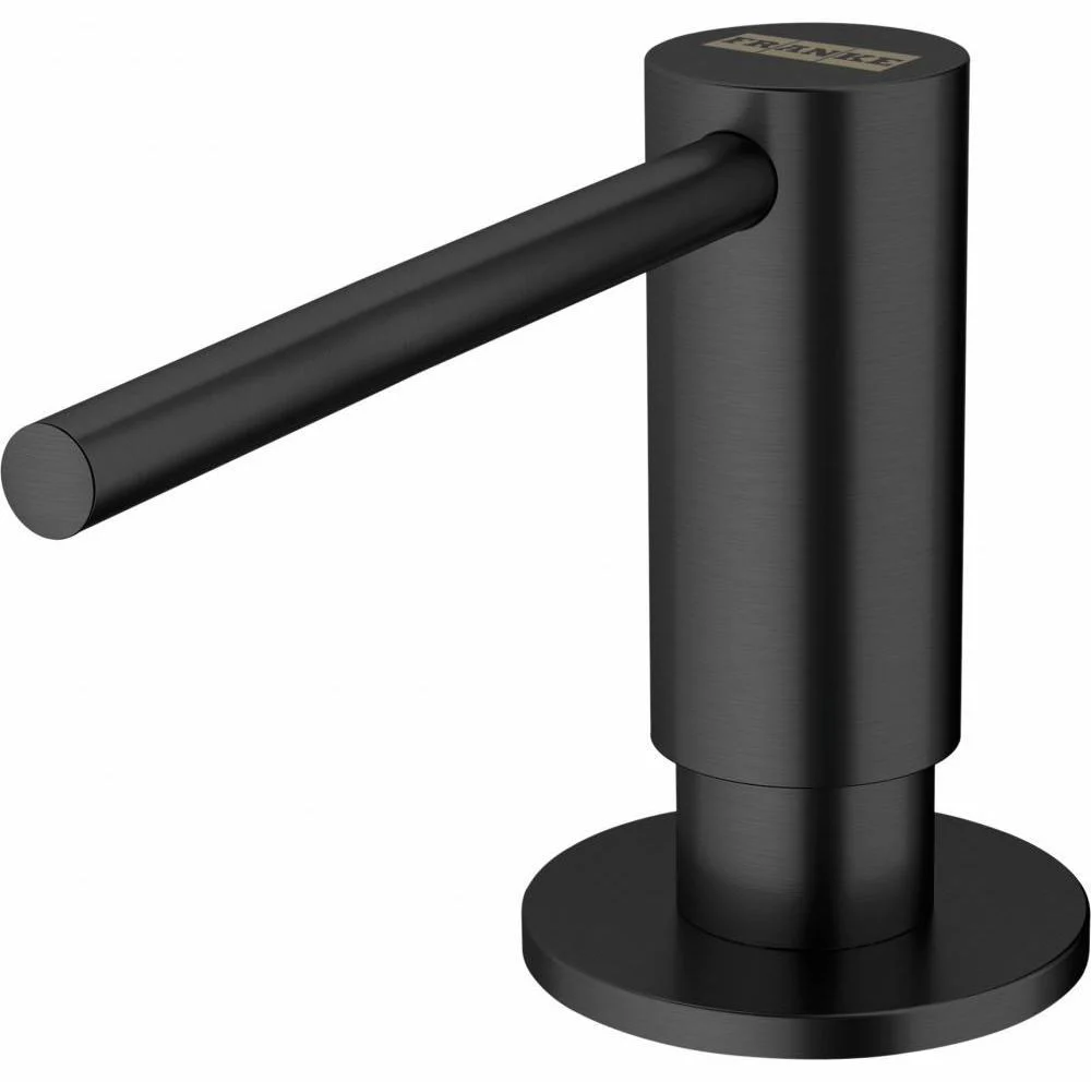 Atlas Soap Dispenser - Black Stainless Steel ATL-SD-IBK Franke