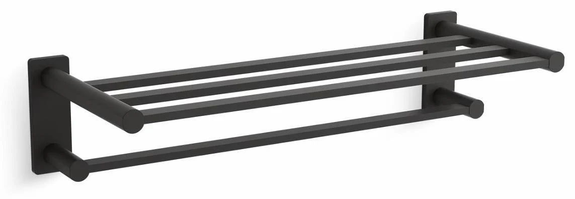 Parallel Hotelier Towel Bar Shelf - Matte Black 23530-BL Kohler