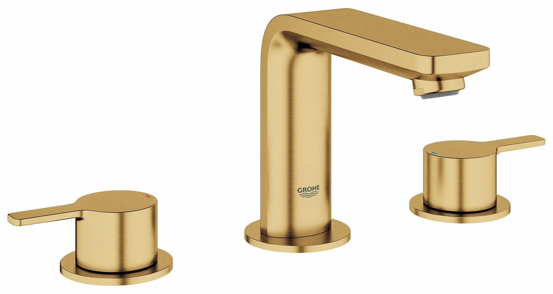 Lineare Widespread Bathroom Faucet - BRUSHED COOL SUNRISE 20578GNA Grohe