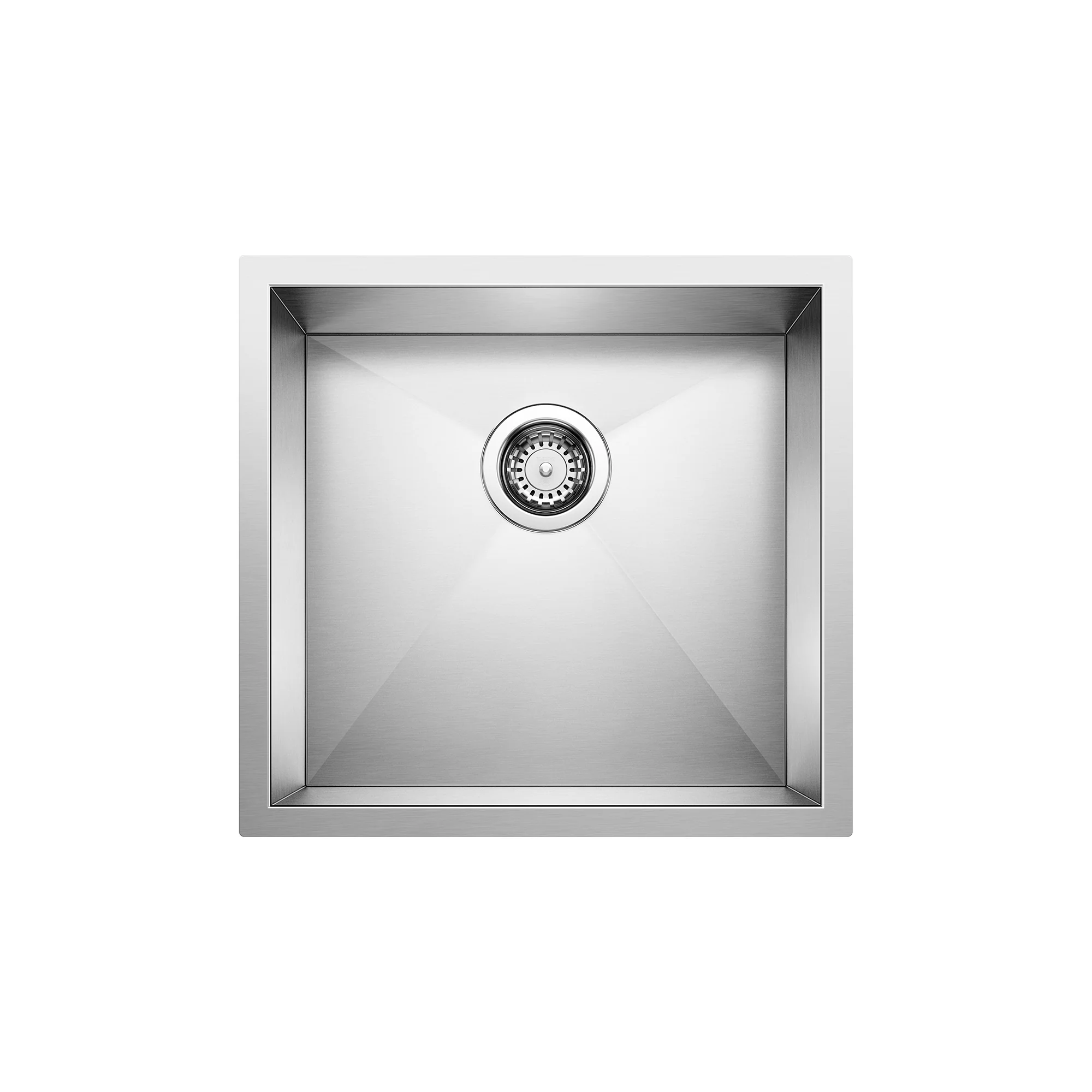 Precision U 1 Bowl Undermount Kitchen Sink - Stainless 400397 Blanco