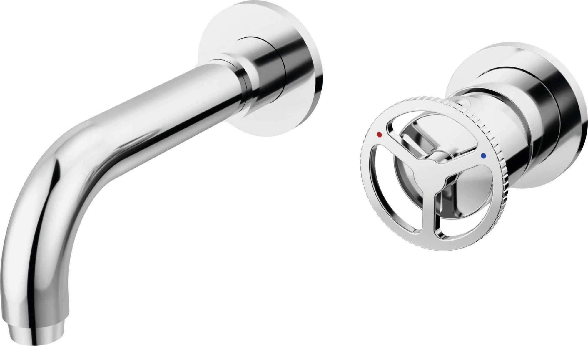 Trinsic 1-Handle Wall Mount Bathroom Faucet Trim - Chrome T3558LF-WL Delta