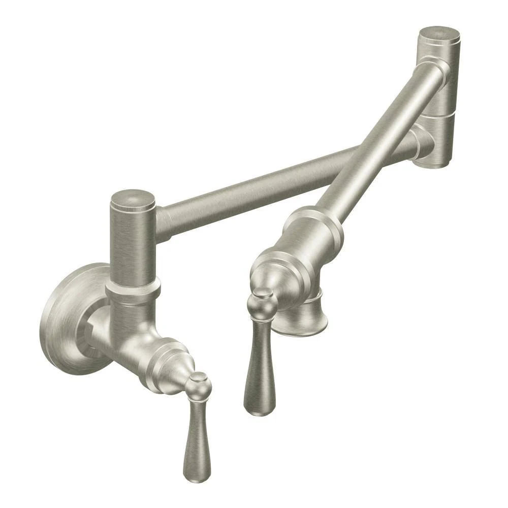 Traditional Pot Filler - Spot Resist Stainless S664SRS Moen