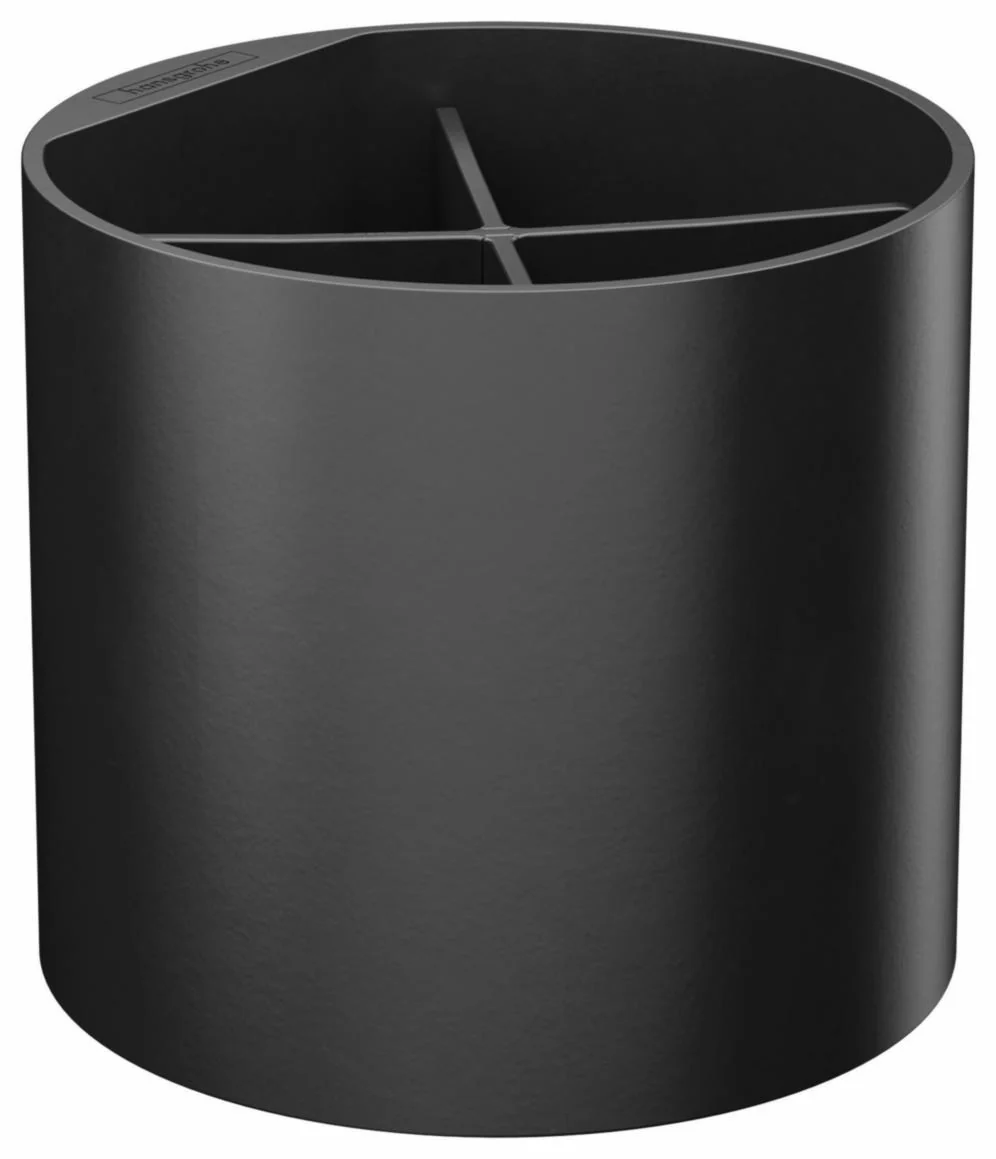 WallStoris Toothbrush Tumbler - Matte Black 27921670 Hansgrohe